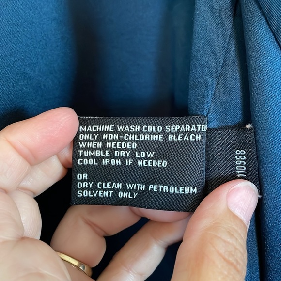 Women’s London Fog XL blue steel rain coat. - Picture 13 of 15